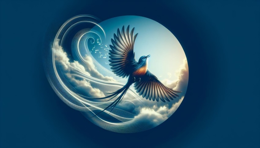 Curious Whiskers A Bird's Adventurous Spirit Explored Through Its Playful Explorations
