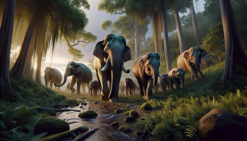 Social Giants Observing the Complex Social Dynamics of Elephants in the Wild