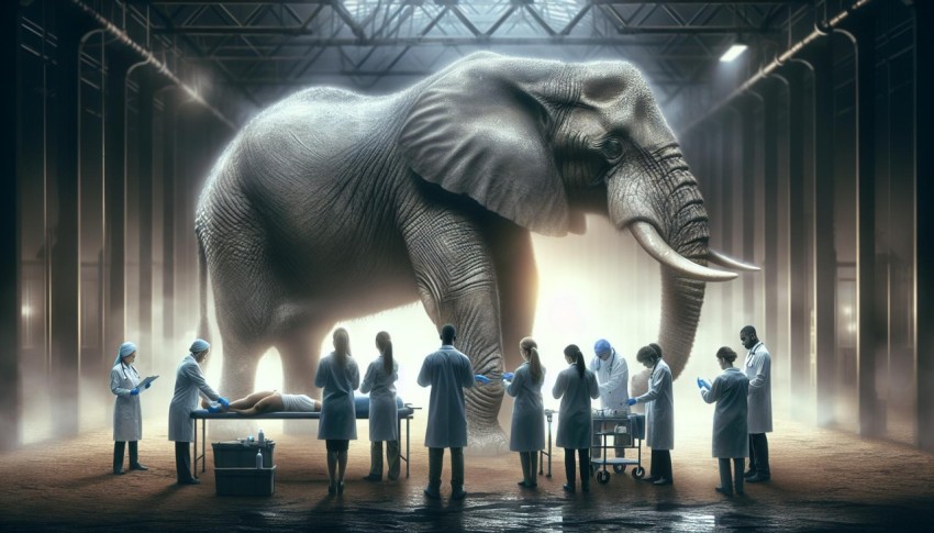 Veterinary Care for the Gentle Giant An Elephant's Check Up