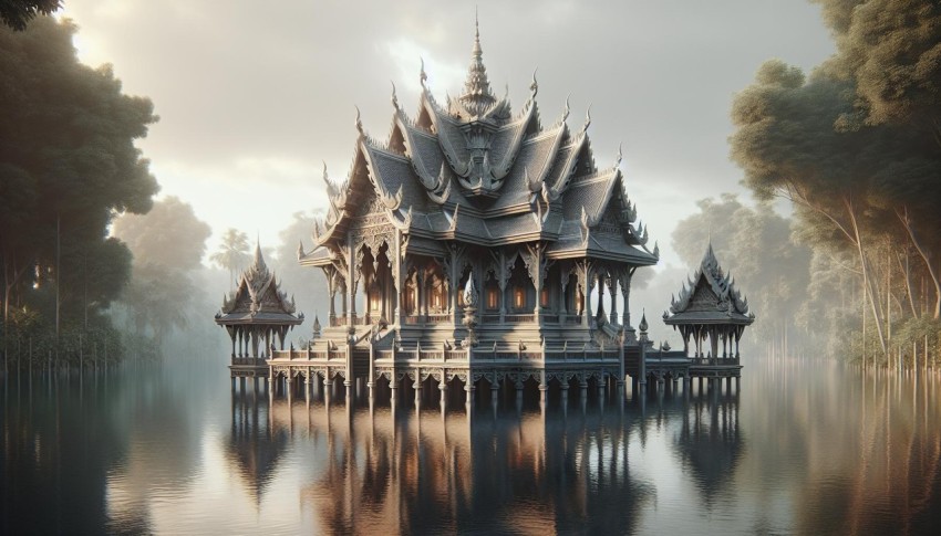 Serenity in Structure The Calming Symmetry of Thai Architectural Aesthetics