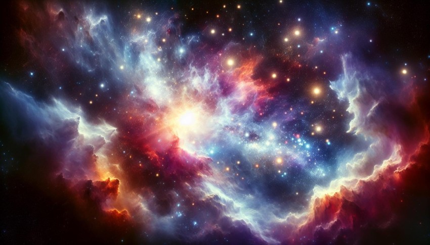 Celestial Dreams Space Background Texture