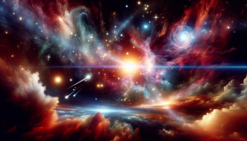 Stellar Spectacle Visual Exploration of the Cosmic Arena