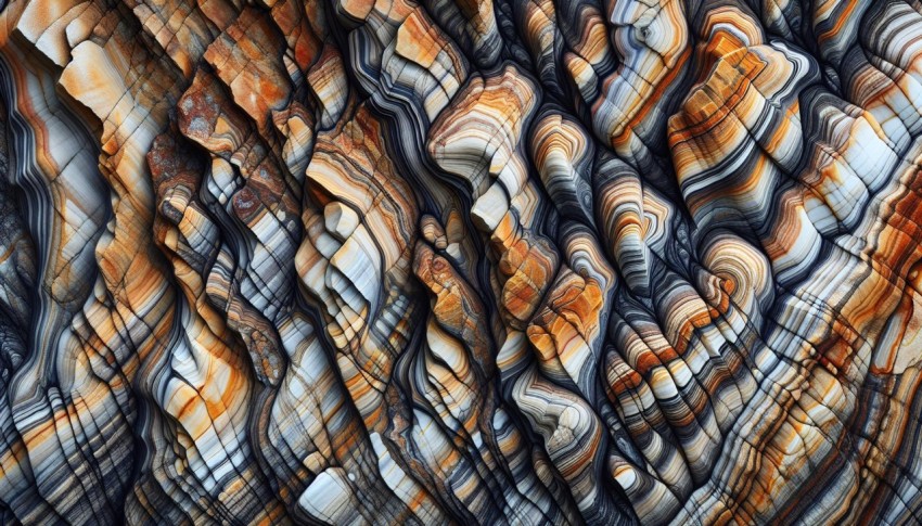 Elemental Erosion The Artistic Imprint of Nature on Rock