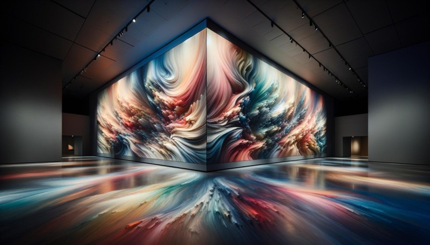 Color Fusion Abstract Artistry in Photographic Textures