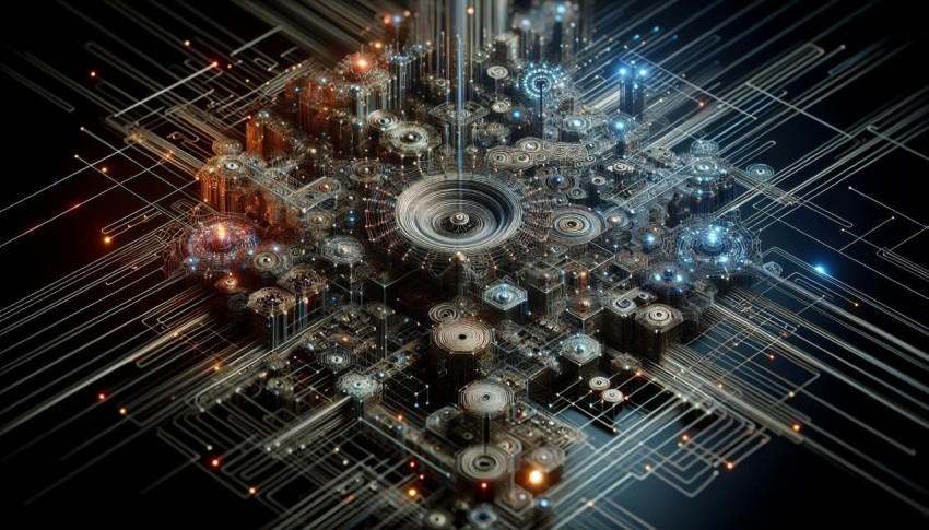 Circuit Symphony A Visual Composition of Digital Networks
