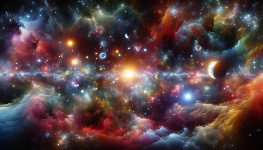 Galactic Tapestry Weaving the Threads of the Universe