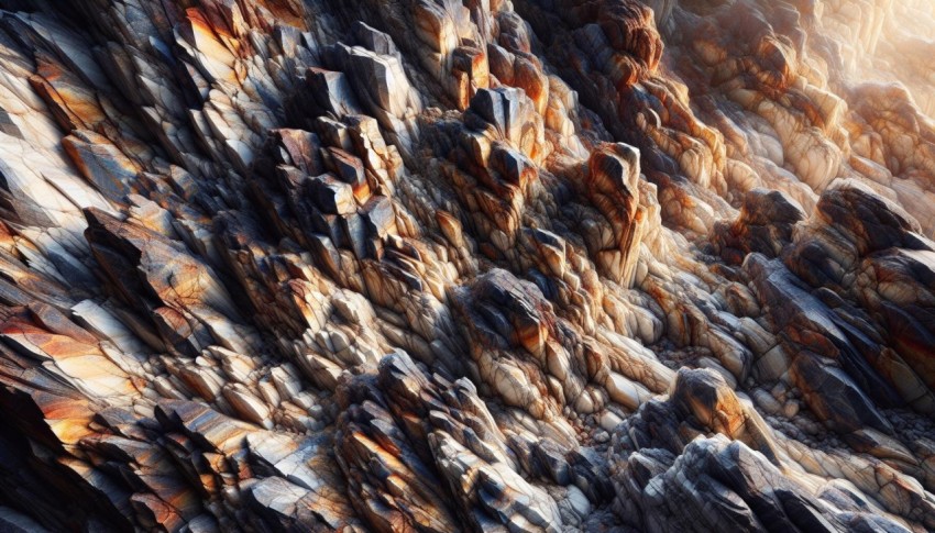 Elemental Impressions Capturing the Raw Beauty of Rocky Textures