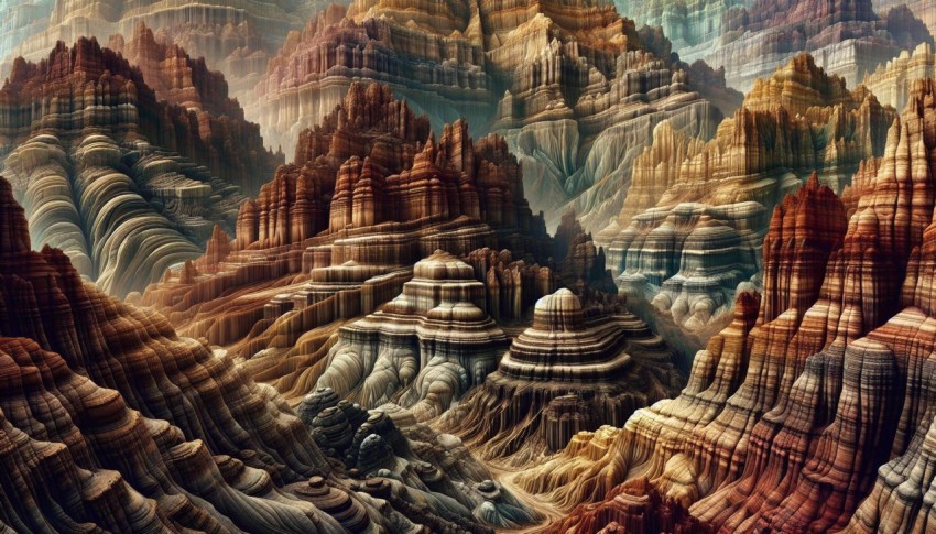 Geologic Canvas The Sculpted Beauty of Rock Textures