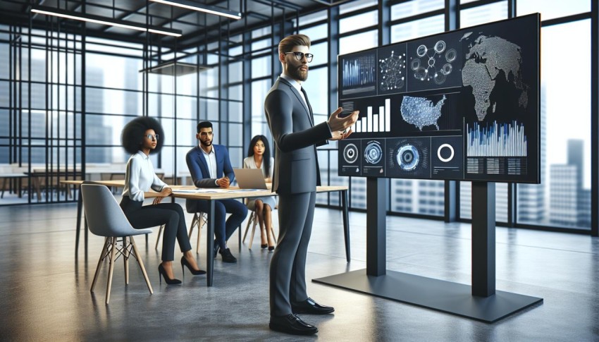 Detailed Infographic Analysis Photorealism in Data Presentation