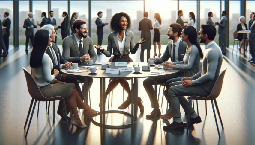 Realistic Networking Dynamics Building Business Connections