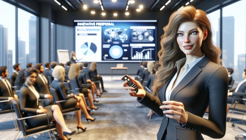 Effective Business Proposals Photorealistic Presentation Dynamics