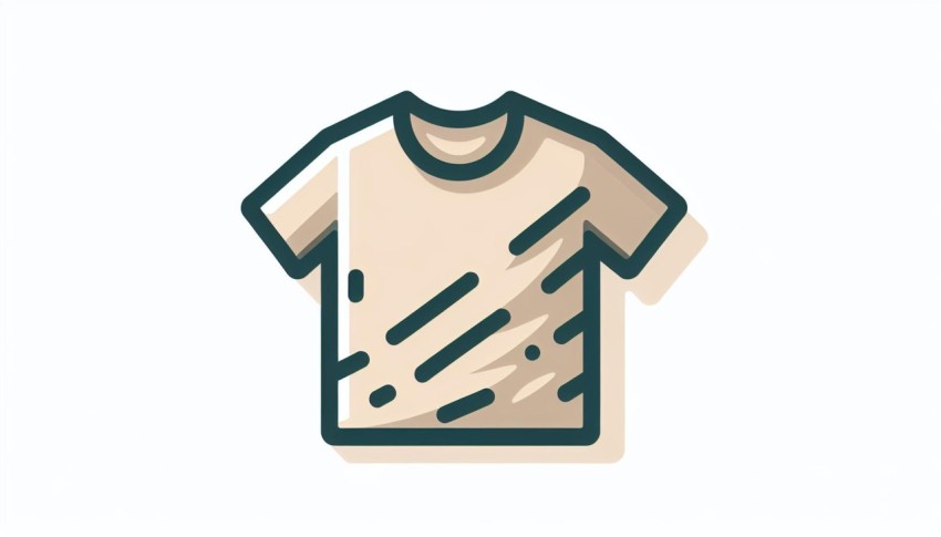 เสื้อยืด T Shirt พื้นหลังขาว graphic white background