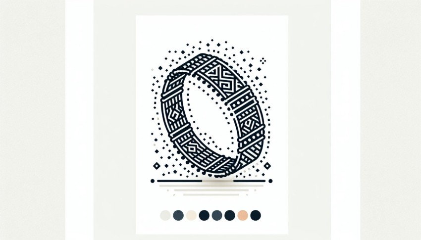 สร้อยข้อมือ Bracelet พื้นหลังขาว graphic white background