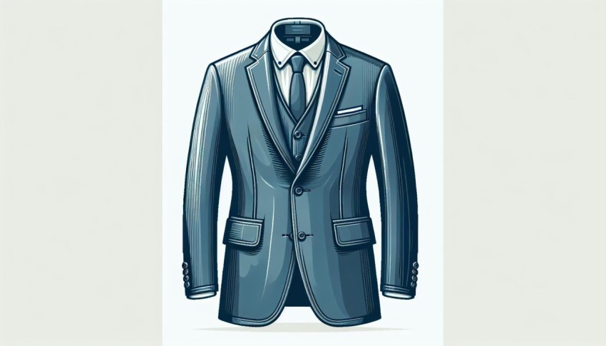 เสื้อสูท Suit พื้นหลังขาว graphic white background