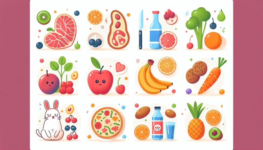 8 อาหาร ช่วยลดกรด ยู ริ ค 8 Foods to Reduce Uric Acid พื้นหลังขาว graphic white background