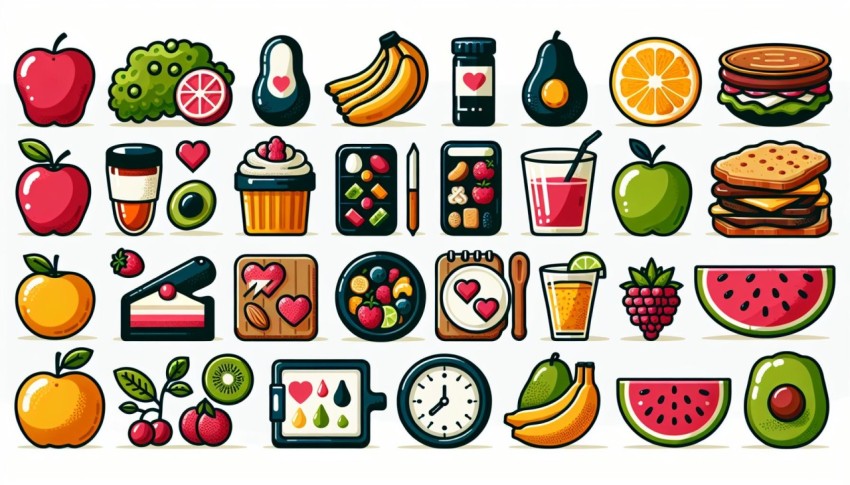 13 อาหาร ลดน้ำตาลในเลือด 13 Foods to Lower Blood Sugar พื้นหลังขาว graphic white background