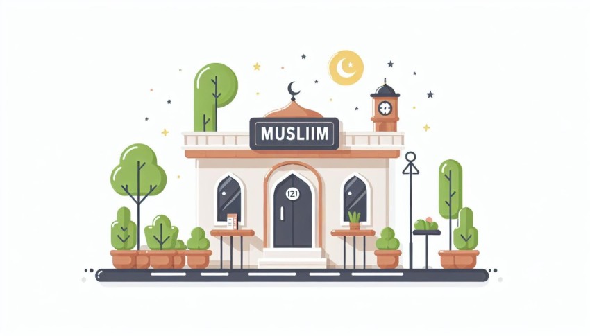 ร้าน อาหาร มุสลิม ใกล้ ฉัน Halal Restaurants Near Me พื้นหลังขาว graphic white background