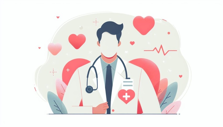 คุณหมอโรแมนติก Romantic Doctor พื้นหลังขาว graphic white background