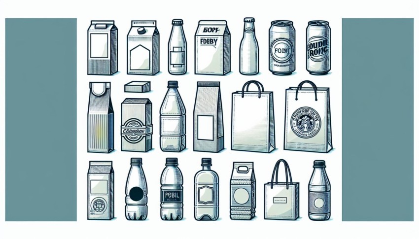 บรรจุภัณฑ์ Packaging พื้นหลังขาว graphic white background