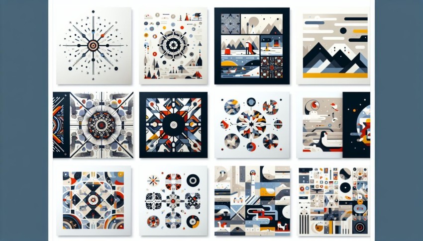 อัลบั้ม Album พื้นหลังขาว graphic white background