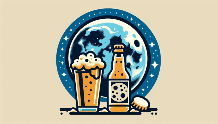 full moon เครื่องดื่ม Full Moon Drinks พื้นหลังขาว graphic white background