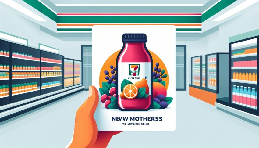 เครื่องดื่ม บำรุง คุณแม่หลังคลอดในเซเว่น Postpartum Care Drinks from 7 11 พื้นหลังขาว graphic white background
