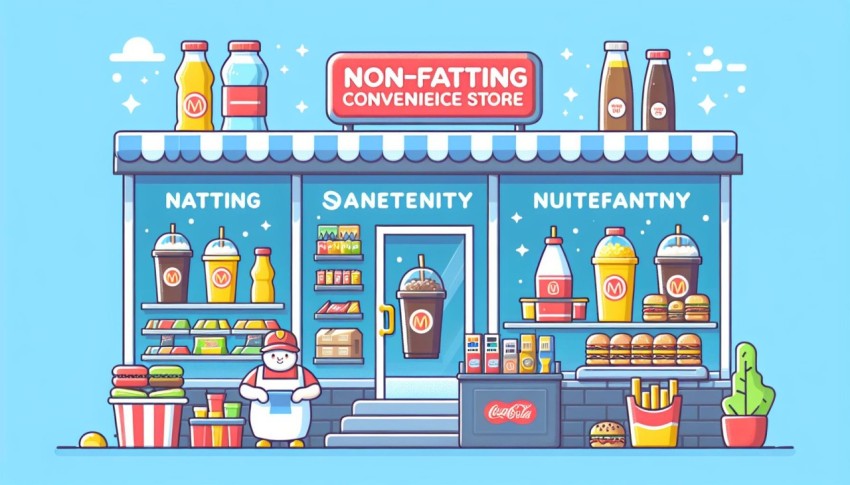 เครื่องดื่ม 7 11 ไม่อ้วน Low Calorie Drinks from 7 11 พื้นหลังขาว graphic white background