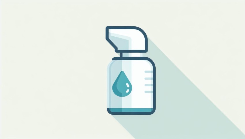 ยาพ่นจมูก Nasal Spray พื้นหลังขาว graphic white background