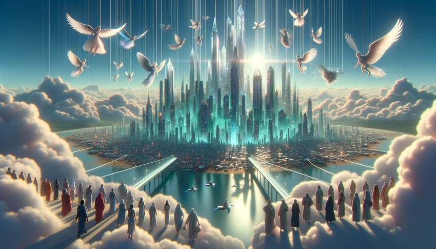 Architecture of a magical city