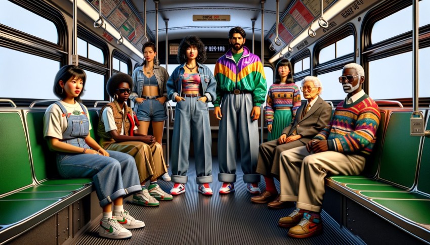 90s vehicles and transportation with a vintage-modern feel